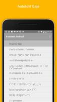 Autotext Android Keren スクリーンショット 3