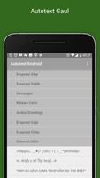 Autotext Android Keren syot layar 2