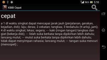 KBBI Cepat Screenshot 2