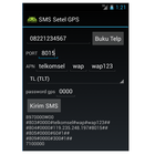 sms setel gps أيقونة