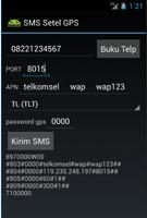sms setel gps Affiche