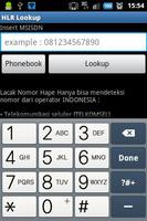 Lacak Nomor Telepon HLR Lookup screenshot 1