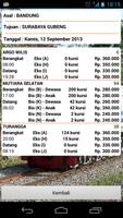 Info Tiket Kereta Api screenshot 2