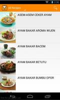 Resep Olahan Ayam اسکرین شاٹ 1