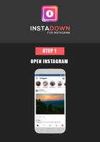 InstaDown - save for Instagram Affiche
