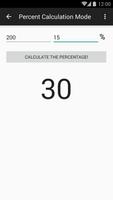 برنامه‌نما Percentage Calculator عکس از صفحه