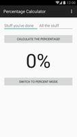 Percentage Calculator پوسٹر
