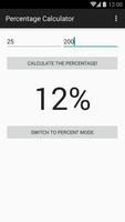 برنامه‌نما Percentage Calculator عکس از صفحه