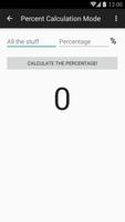 برنامه‌نما Percentage Calculator عکس از صفحه