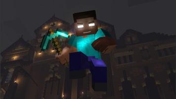 Mod Herobrine Craft постер