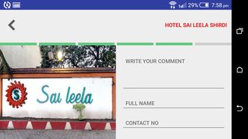 Hotel Saileela Rating App 截图 2