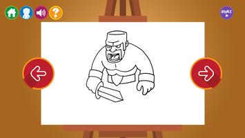 How to Draw Clash of Clans Guide ảnh chụp màn hình 2