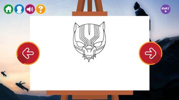 How to Draw Black Panther ภาพหน้าจอ 2