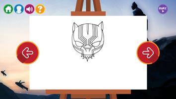 How to Draw Black Panther স্ক্রিনশট 2