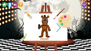 Draw Five Nights at Freddy's โปสเตอร์