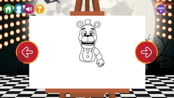 Draw Five Nights at Freddy's captura de pantalla 1
