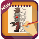 Draw Guardians of the Galaxy 2 APK