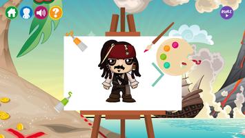 Draw Pirates of the Caribbean Affiche