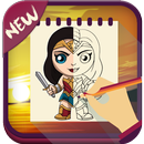 Draw Wonder Woman 2017 Guide-APK