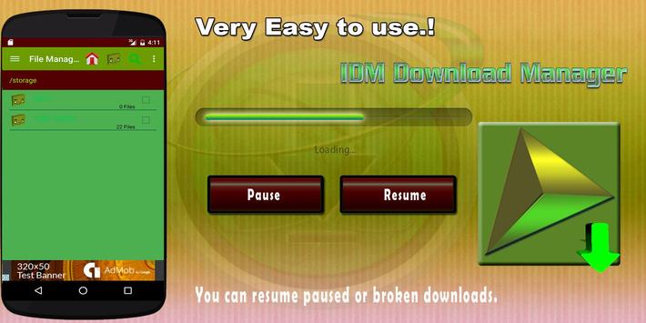idm download manager apk download free productivity app for
