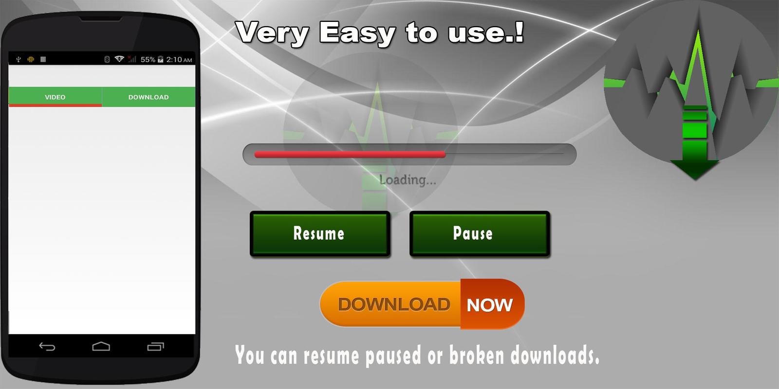 idm videos download manager apk ダウンロード 無料 仕事効率化