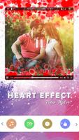 Heart Effect Video Maker پوسٹر