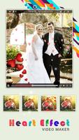 Heart Effect Video Maker syot layar 2