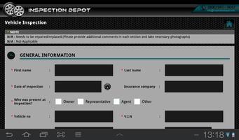 2 Schermata DIY Vehicle Inspection