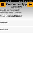 Caretakers App screenshot 1