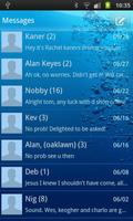 GO SMS PRO THEME Underwater capture d'écran 3