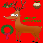 Christmas Rudolf Reindeer Kids icône