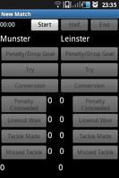 Rugby Stats Recorder Affiche