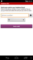 Vodafone IOU capture d'écran 2