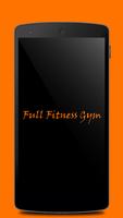 Full Fitness Gym Affiche