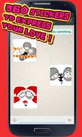 My Chat Sticker Love Story capture d'écran 1