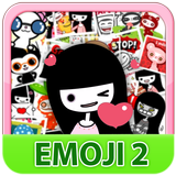 My Chat Sticker EMOJI 2 Zeichen