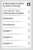 EBook - A Memorable Incident capture d'écran 2