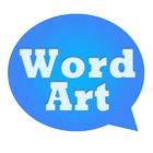 WordArt Chat Sticker FB 아이콘