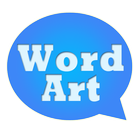 WordArt Chat Sticker FB 圖標