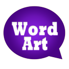 WordArt Chat Sticker Viber आइकन