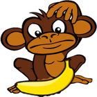 Icona Monkey Banana