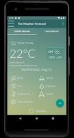 Weather Forecast - Light Weather App. on your Palm captura de pantalla 1