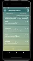Weather Forecast - Light Weather App. on your Palm capture d'écran 3