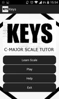 Keys (C-Major Scale Tutor) Affiche