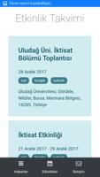 Uludağ Üniversitesi İktisat Topluluğu اسکرین شاٹ 2