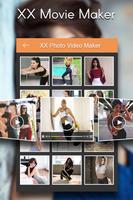 برنامه‌نما XX Photo Video Maker : X Movie Maker عکس از صفحه