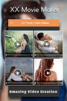 XX Photo Video Maker : X Movie Maker syot layar 3