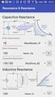 Resonance & Reactance Calc پوسٹر