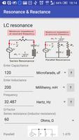 Resonance & Reactance Calc स्क्रीनशॉट 2