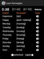 Learn Norwegian capture d'écran 2